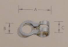 ボールチェーン用Bカップリング 寸法